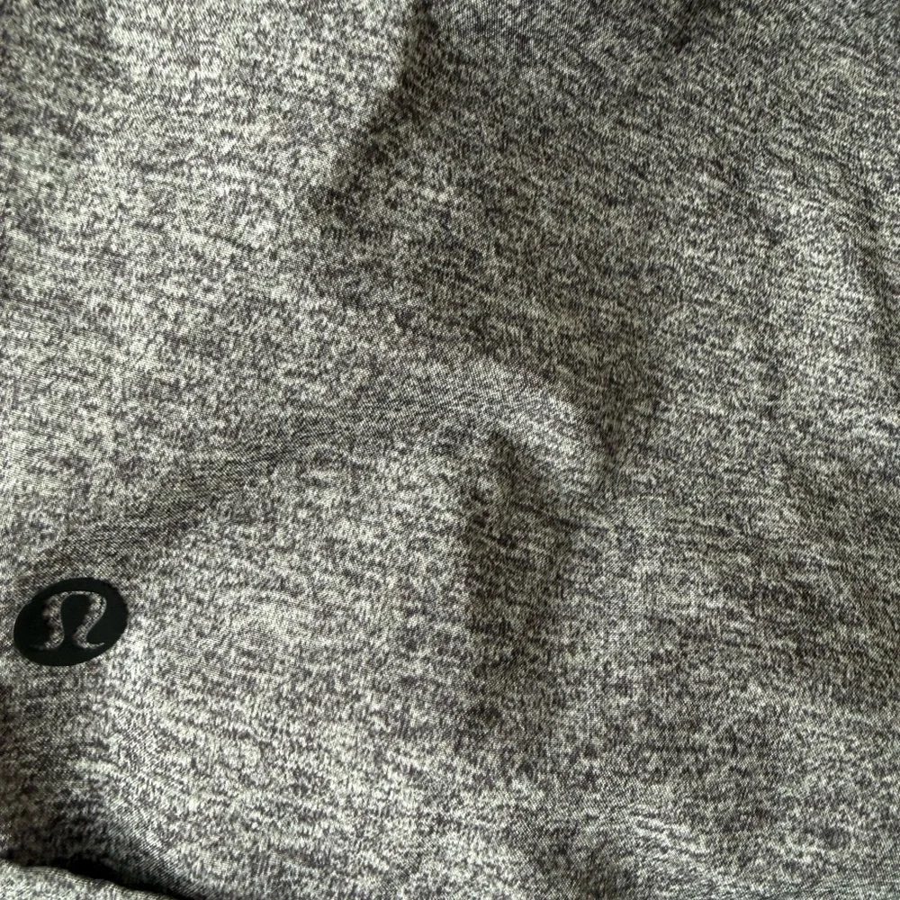 Gray Lululemon Cuffed Drawstring Shorts - Picture 3 of 3